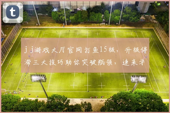 j j游戏大厅官网打鱼15级，升级停滞三大技巧助你突破瓶颈，速来学习